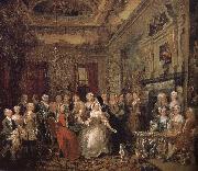 William Hogarth, House party